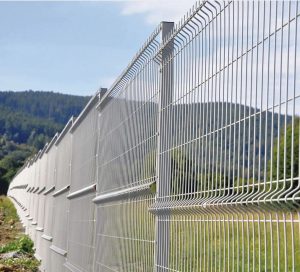 Clôture Nylofor 3D Essential "Naterial" Blanc RAL 9010 1,70m