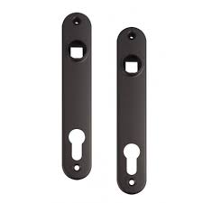 Plaque de propreté pour serrures à encastrer - 3020-HYB-ALU