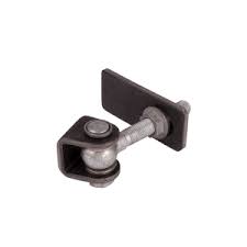 Charnière à visser avec réglage quadridimensionnel (2 pièces) - M12 - Oreille en U à visser, avec fixation Quick-Fix & GRIP à visser avec fixation Quick-Fix - Sans laquage