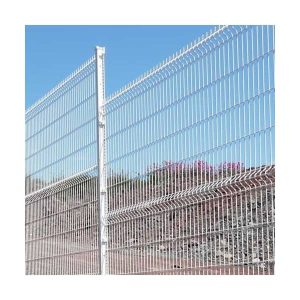 Clôture Nylofor 3D Essential "Naterial" Blanc RAL 9010 1,50m à Sceller