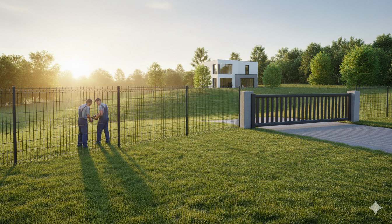 Grillage et clôture : Choisir, installer et sécuriser son terrain