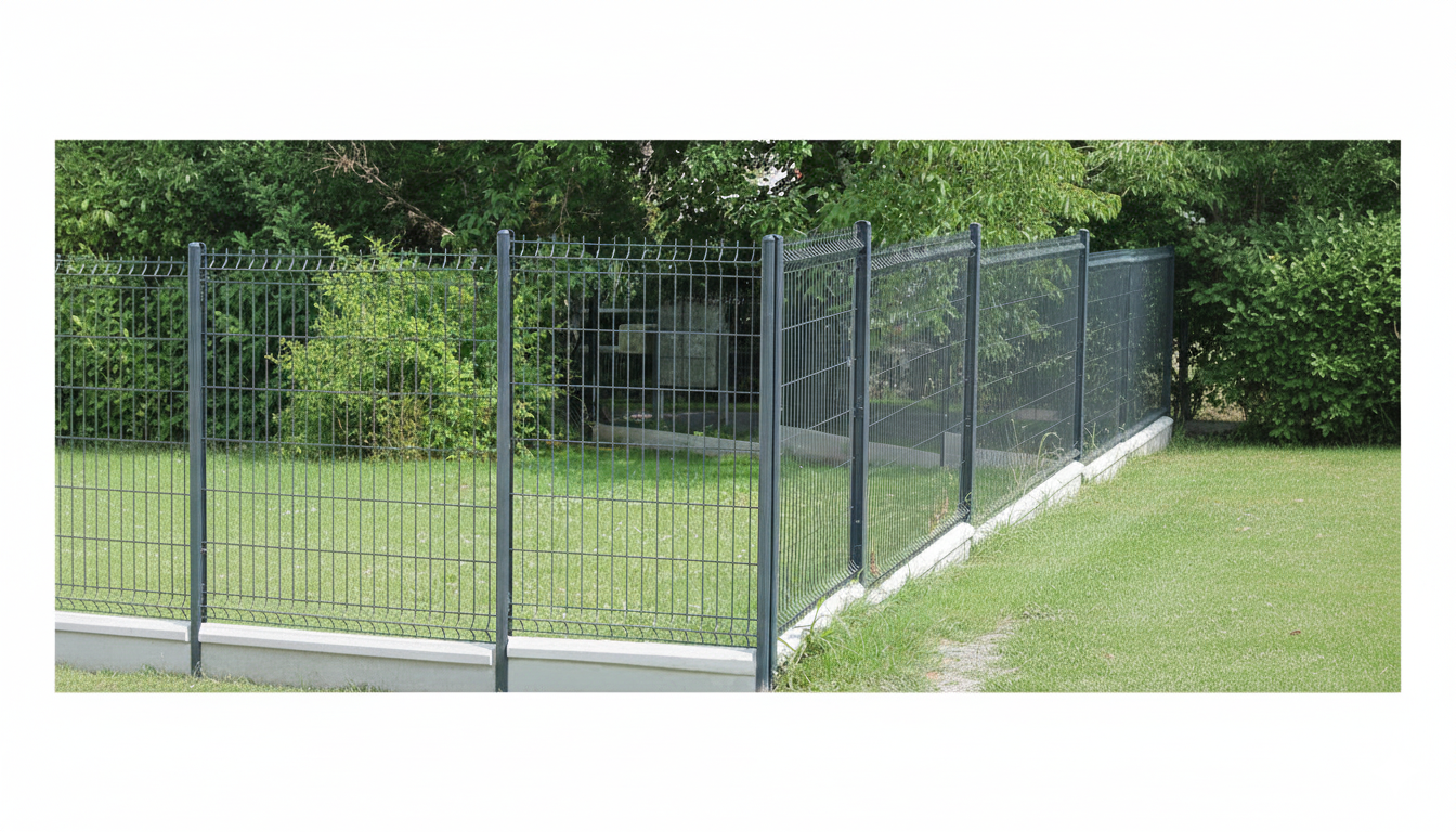 Avantages du grillage rigide gris anthracite