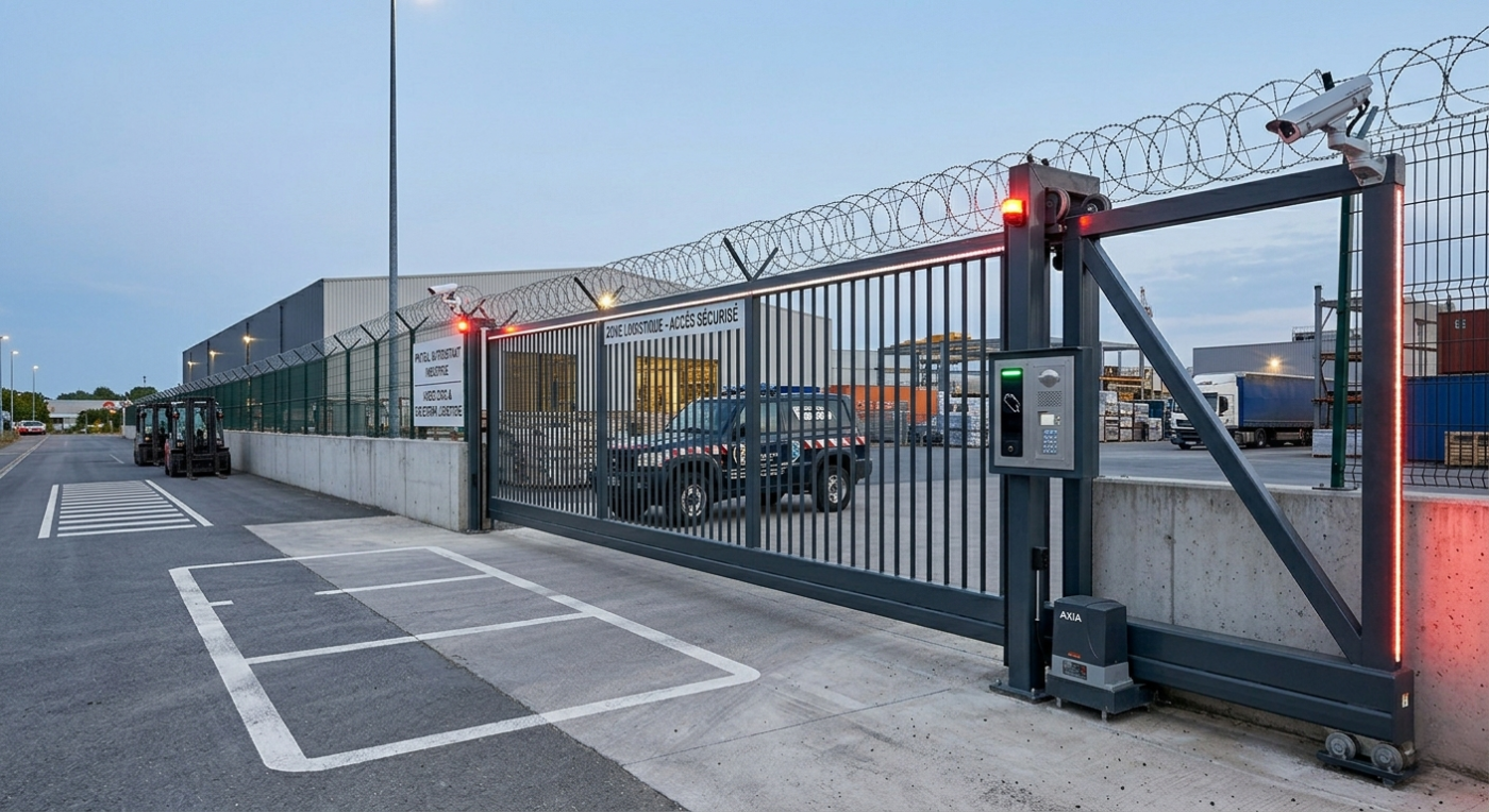 Portail Autoportant pour Sites Industriels : Sécurité et Performance