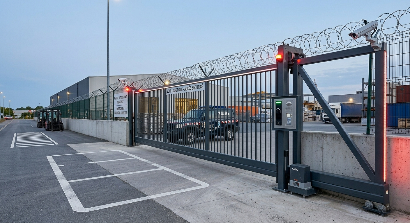Portail Autoportant pour Sites Industriels : Sécurité et Performance